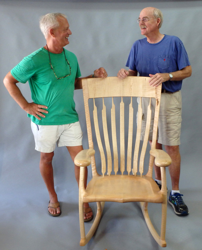 Build your own curly maple chair.
